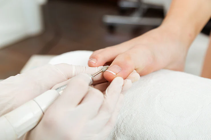 Pedicura normal y semipermanente